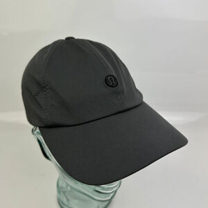 Lululemon Baller Hat Women's One Size Logo Black Soft Embroidered Stretch Cap